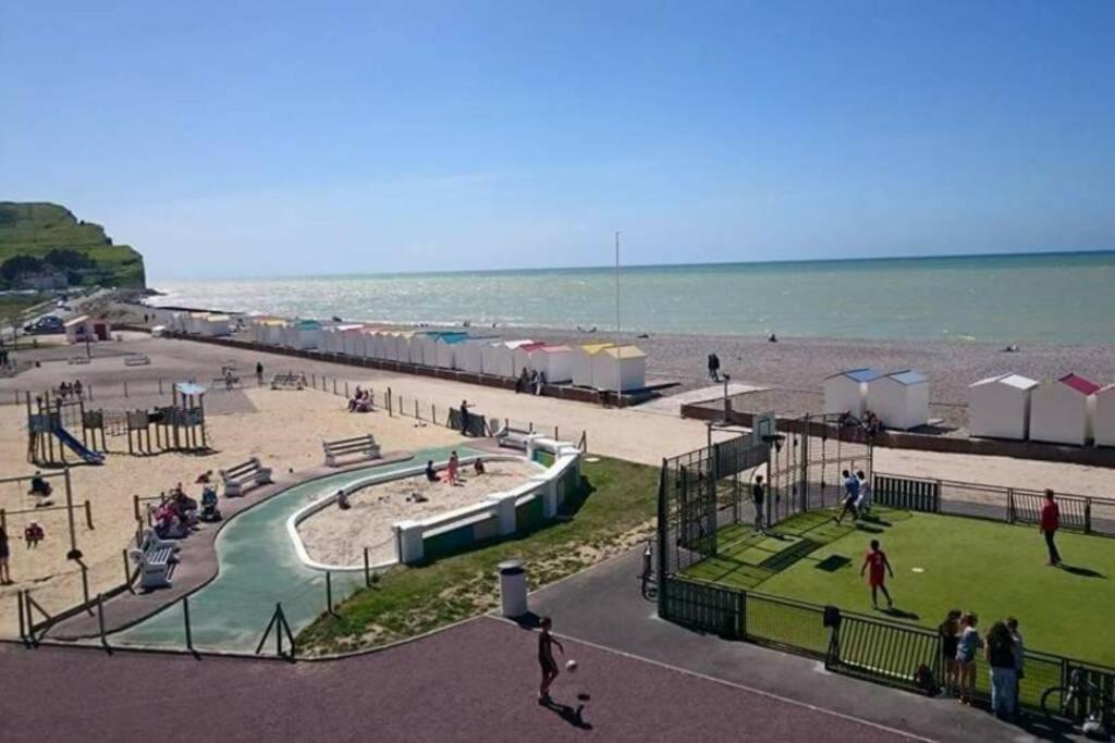 Rez De Jardin Vue Mer Costa Bella Criel-sur-Mer Esterno foto